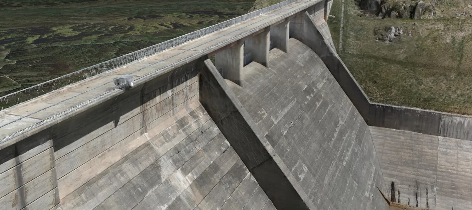 Drone mapping and inspection data for infrastructure construction