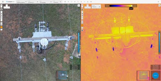 By combining this data with thermal imagery defects can be identified